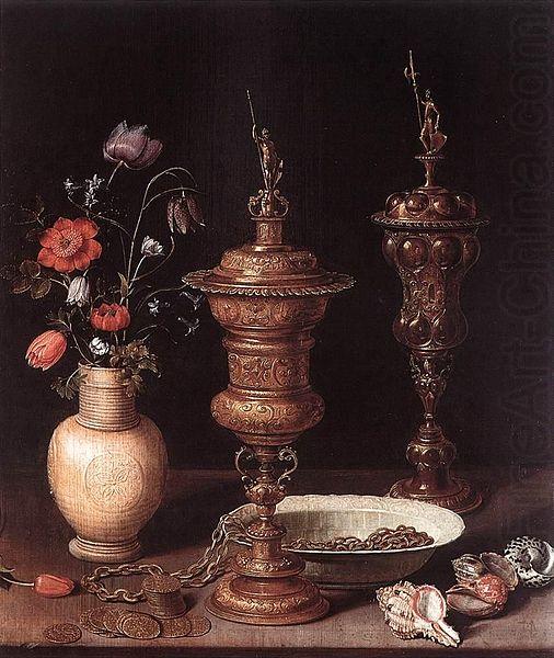 Still-Life with Flowers and Goblets, Clara Peeters